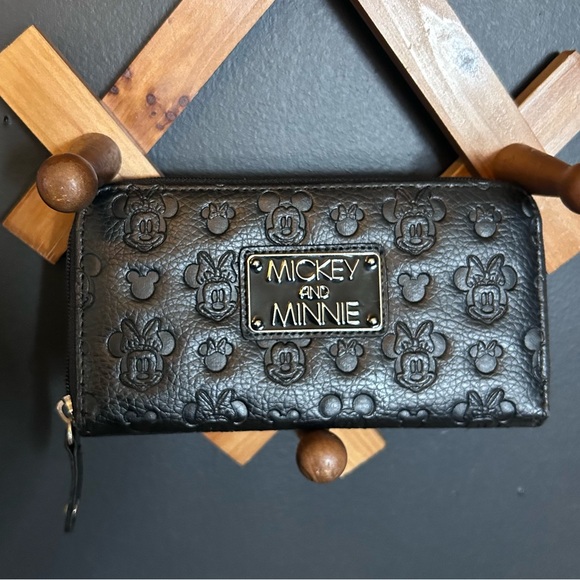 Loungefly Handbags - Disney Parks Loungefly Mickey and Minnie Mouse Wallet